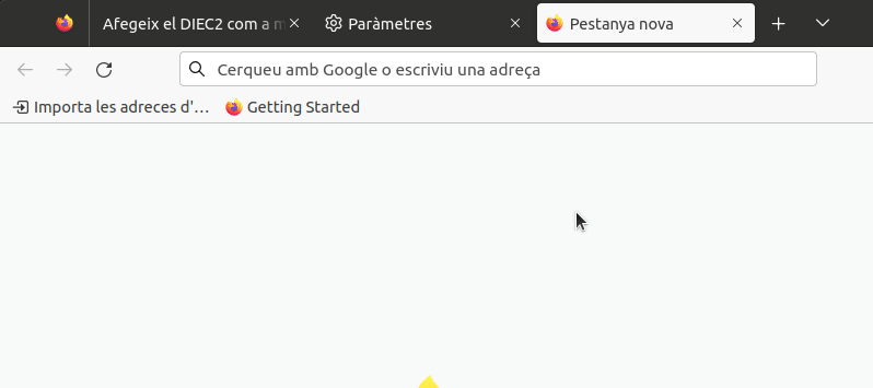 Comprovar que funciona